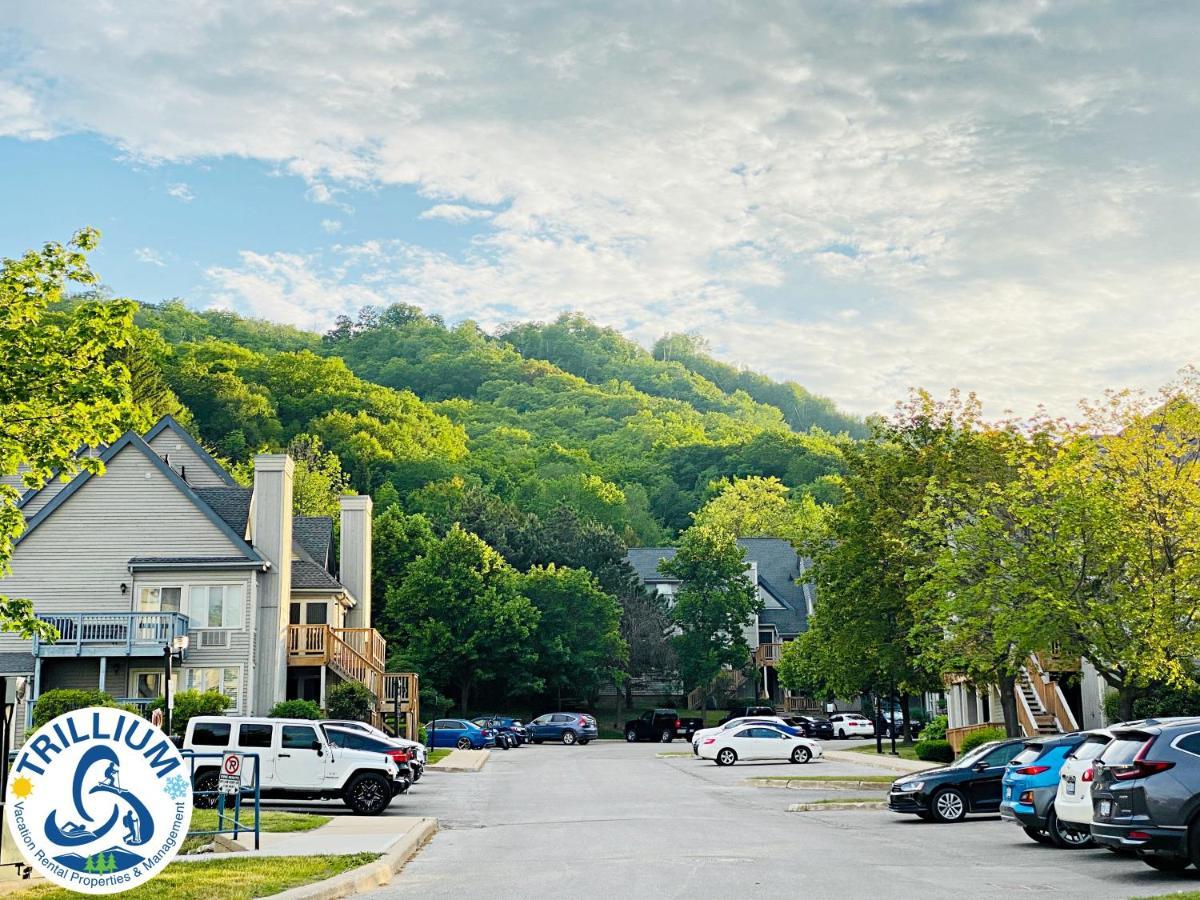 Cozy Studio Loft With 2 Baths Next To Slopes บลูเมาเทนส์ ภายนอก รูปภาพ